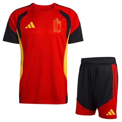 Belgia Training Pelipaita MM-Kisat 2026 Punainen - Lasten Belgia Training Pelipaita MM-Kisat 2026 Punainen - Lasten