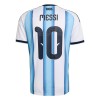 Argentiina Messi 10 Pelipaita Koti MM-Kisat 2026 - Lasten