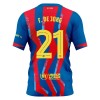 FC Barcelona F. De Jong 21 Pelipaita Neljäs 2025-26
