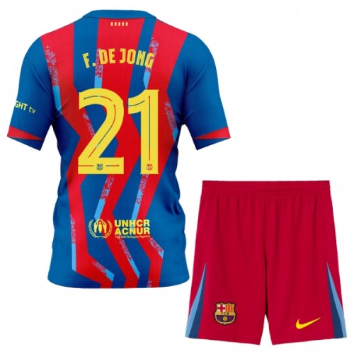 FC Barcelona F. De Jong 21 Pelipaita Neljäs 2025-26 - Lasten FC Barcelona F. De Jong 21 Pelipaita Neljäs 2025-26 - Lasten