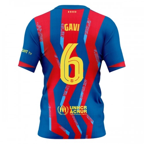 FC Barcelona Gavi 6 Pelipaita Neljäs 2025-26 FC Barcelona Gavi 6 Pelipaita Neljäs 2025-26