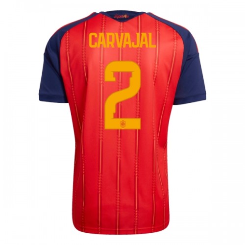 Espanja Carvajal 2 Pelipaita Koti MM-Kisat 2026 Espanja Carvajal 2 Pelipaita Koti MM-Kisat 2026