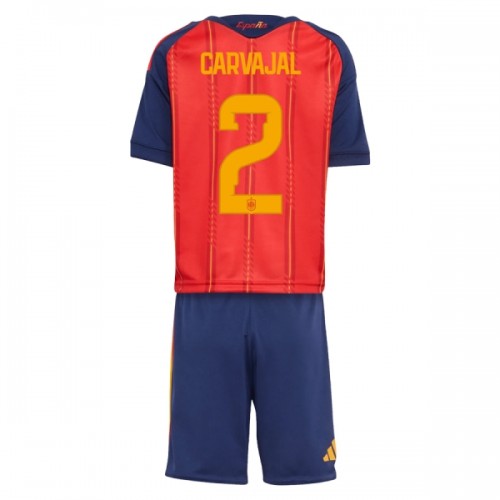 Espanja Carvajal 2 Pelipaita Koti MM-Kisat 2026 - Lasten Espanja Carvajal 2 Pelipaita Koti MM-Kisat 2026 - Lasten
