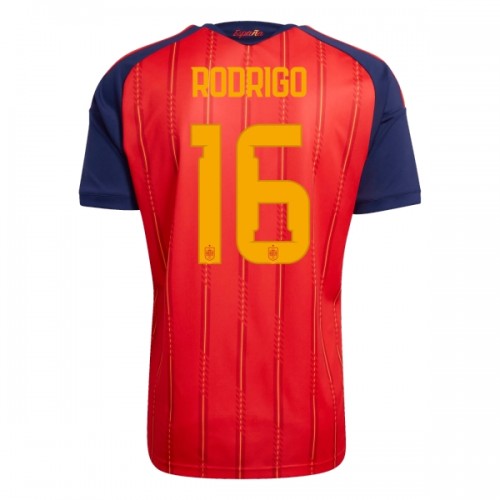 Espanja Rodrigo 16 Pelipaita Koti MM-Kisat 2026 Espanja Rodrigo 16 Pelipaita Koti MM-Kisat 2026