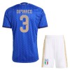 Italia Dimarco 3 Pelipaita Koti MM-Kisat 2026 - Lasten Italia Dimarco 3 Pelipaita Koti MM-Kisat 2026 - Lasten