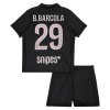 Paris Saint-Germain B. Barcola 29 Pelipaita Neljäs Jordan 2025-26 - Lasten
