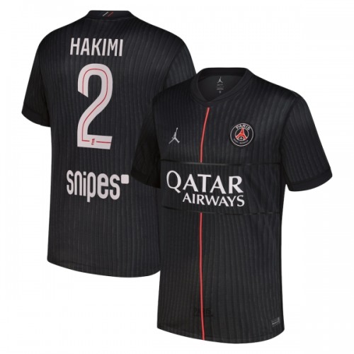 Paris Saint-Germain Hakimi 2 Pelipaita Neljäs Jordan 2025-26 Paris Saint-Germain Hakimi 2 Pelipaita Neljäs Jordan 2025-26