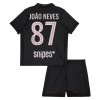 Paris Saint-Germain Joao Neves 87 Pelipaita Neljäs Jordan 2025-26 - Lasten