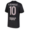 Paris Saint-Germain O. Dembele 10 Pelipaita Neljäs Jordan 2025-26