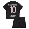Paris Saint-Germain O. Dembele 10 Pelipaita Neljäs Jordan 2025-26 - Lasten