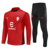 AC Milan Quarter Zip Training Huppari 2025-26 Punainen