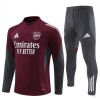 Arsenal Quarter Zip Training Huppari 2025-26 Punainen