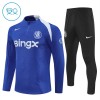 Chelsea Quarter Zip Training Huppari 2025-26 Sininen - Lasten Chelsea Quarter Zip Training Huppari 2025-26 Sininen - Lasten