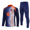 FC Barcelona Quarter Zip Training Huppari 2025-26 Sininen