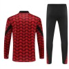 Feyenoord Rotterdam Rotterdam Quarter Zip Training Huppari 2025-26 Punainen