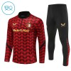 Feyenoord Rotterdam Rotterdam Quarter Zip Training Huppari 2025-26 Punainen - Lasten