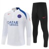 Paris Saint-Germain Quarter Zip Training Huppari 2025-26 Valkoinen