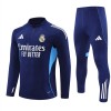 Real Madrid Quarter Zip Training Huppari 2025-26 Laivasto