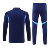 Real Madrid Quarter Zip Training Huppari 2025-26 Laivasto