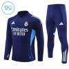 Real Madrid Quarter Zip Training Huppari 2025-26 Laivasto - Lasten