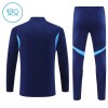Real Madrid Quarter Zip Training Huppari 2025-26 Laivasto - Lasten