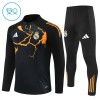 Real Madrid Quarter Zip Training Huppari 2025-26 Musta - Lasten