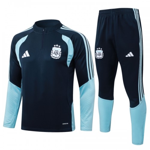 Argentiina Quarter Zip Training Huppari 2026-27 Laivasto Argentiina Quarter Zip Training Huppari 2026-27 Laivasto