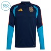 Espanja Quarter Zip Training Huppari 2026-27 Laivasto - Lasten