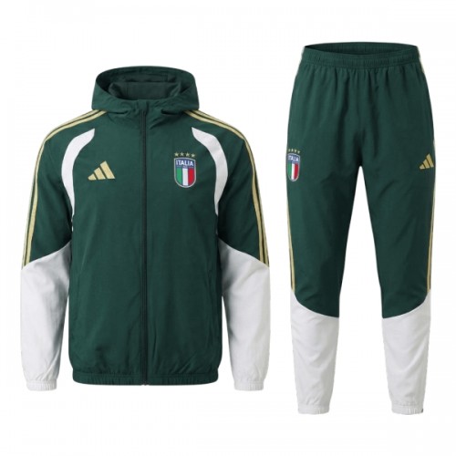 Italia Training Hupparitakki Sarja 2026-27 Vihreä Italia Training Hupparitakki Sarja 2026-27 Vihreä
