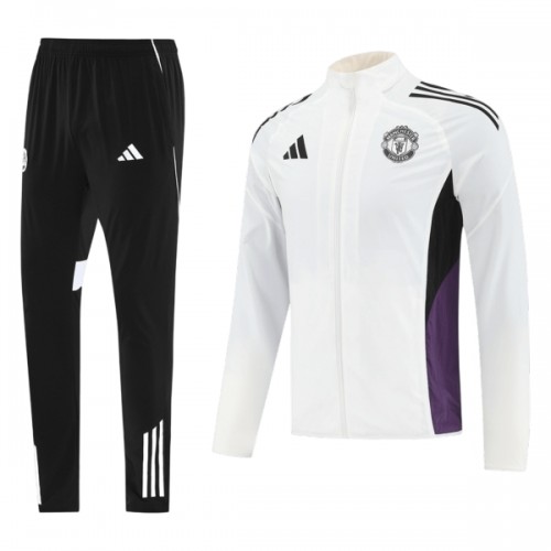 Manchester United Training Takit 2025-26 Valkoinen Manchester United Training Takit 2025-26 Valkoinen