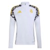 Real Madrid Quarter Zip Training Huppari 2026-27 Valkoinen