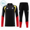 Saksa Quarter Zip Training Huppari 2026-27 Musta - Lasten
