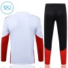 Saksa Quarter Zip Training Huppari 2026-27 Valkoinen - Lasten