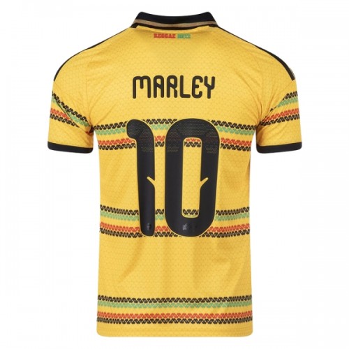 Jamaika Bob Marley 10 Pelipaita Koti MM-Kisat 2026 Jamaika Bob Marley 10 Pelipaita Koti MM-Kisat 2026