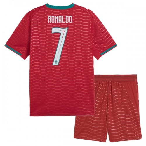 Portugali Ronaldo 7 Pelipaita Koti MM-Kisat 2026 - Lasten Portugali Ronaldo 7 Pelipaita Koti MM-Kisat 2026 - Lasten