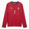 Portugali Ronaldo 7 Pelipaita Koti MM-Kisat 2026 Pitkähihainen