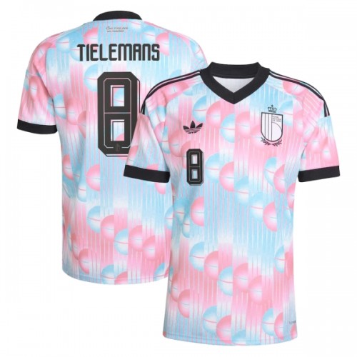 Belgia Tielemans 8 Pelipaita Vieras MM-Kisat 2026 Belgia Tielemans 8 Pelipaita Vieras MM-Kisat 2026