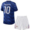 Ranska Mbappé 10 Pelipaita Koti MM-Kisat 2026 - Lasten