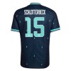 Saksa N. Schlotterbeck 15 Pelipaita Vieras MM-Kisat 2026