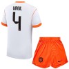 Alankomaat Virgil 4 Pelipaita Vieras MM-Kisat 2026 - Lasten