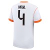 Alankomaat Virgil 4 Pelipaita Vieras MM-Kisat 2026 - Lasten
