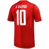 Kanada J. David 10 Pelipaita Koti MM-Kisat 2026