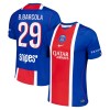 Paris Saint-Germain Bradley Barcola 29 Pelipaita Koti 2026-27 Paris Saint-Germain Bradley Barcola 29 Pelipaita Koti 2026-27
