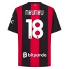 AC Milan Nkunku 18 Pelipaita Koti 2026-27 AC Milan Nkunku 18 Pelipaita Koti 2026-27