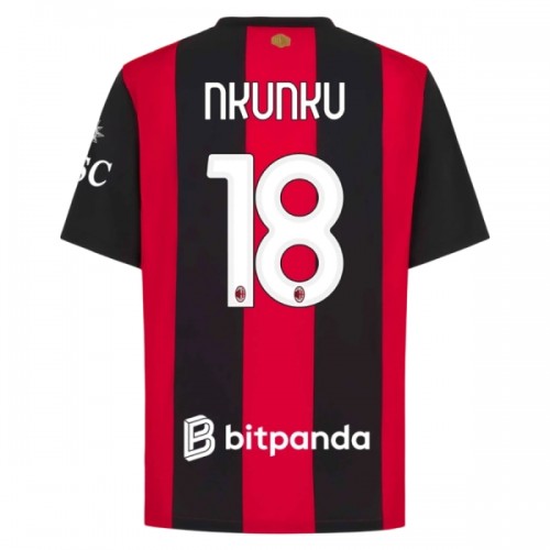 AC Milan Nkunku 18 Pelipaita Koti 2026-27 AC Milan Nkunku 18 Pelipaita Koti 2026-27