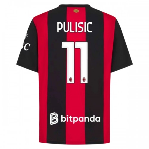 AC Milan Pulisic 11 Pelipaita Koti 2026-27 AC Milan Pulisic 11 Pelipaita Koti 2026-27