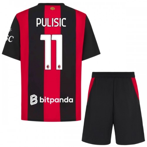 AC Milan Pulisic 11 Pelipaita Koti 2026-27 - Lasten AC Milan Pulisic 11 Pelipaita Koti 2026-27 - Lasten