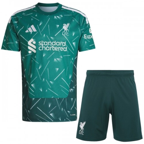 Liverpool Pelipaita Maalivahti Koti 2026-27 Vihreä - Lasten Liverpool Pelipaita Maalivahti Koti 2026-27 Vihreä - Lasten