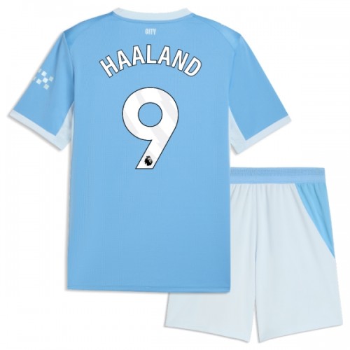 Manchester City Haaland 9 Pelipaita Koti 2026-27 - Lasten Manchester City Haaland 9 Pelipaita Koti 2026-27 - Lasten