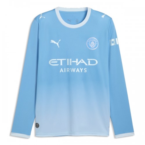 Manchester City Pelipaita Koti 2026-27 Pitkähihainen Manchester City Pelipaita Koti 2026-27 Pitkähihainen